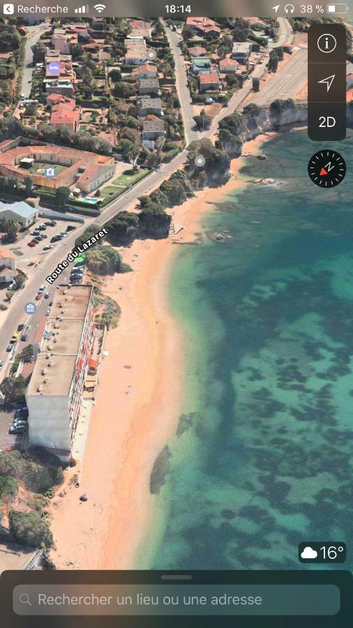 Studio Pieds Dans L'Eau Ajaccio  Dış mekan fotoğraf